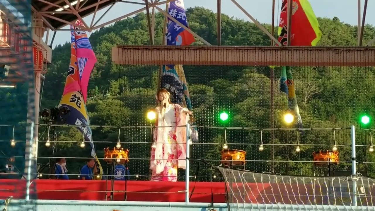 2023年、大船渡夏祭り　大沢桃子　願い桜