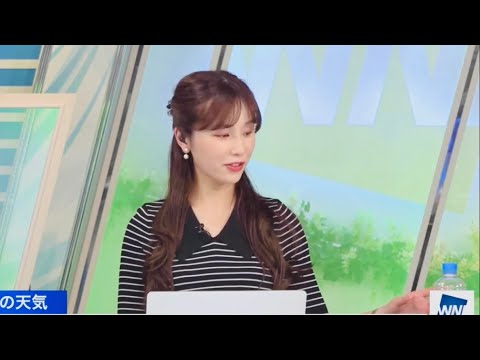【松雪彩花】これも計算なのだろうか…【ウェザーニュースlive】