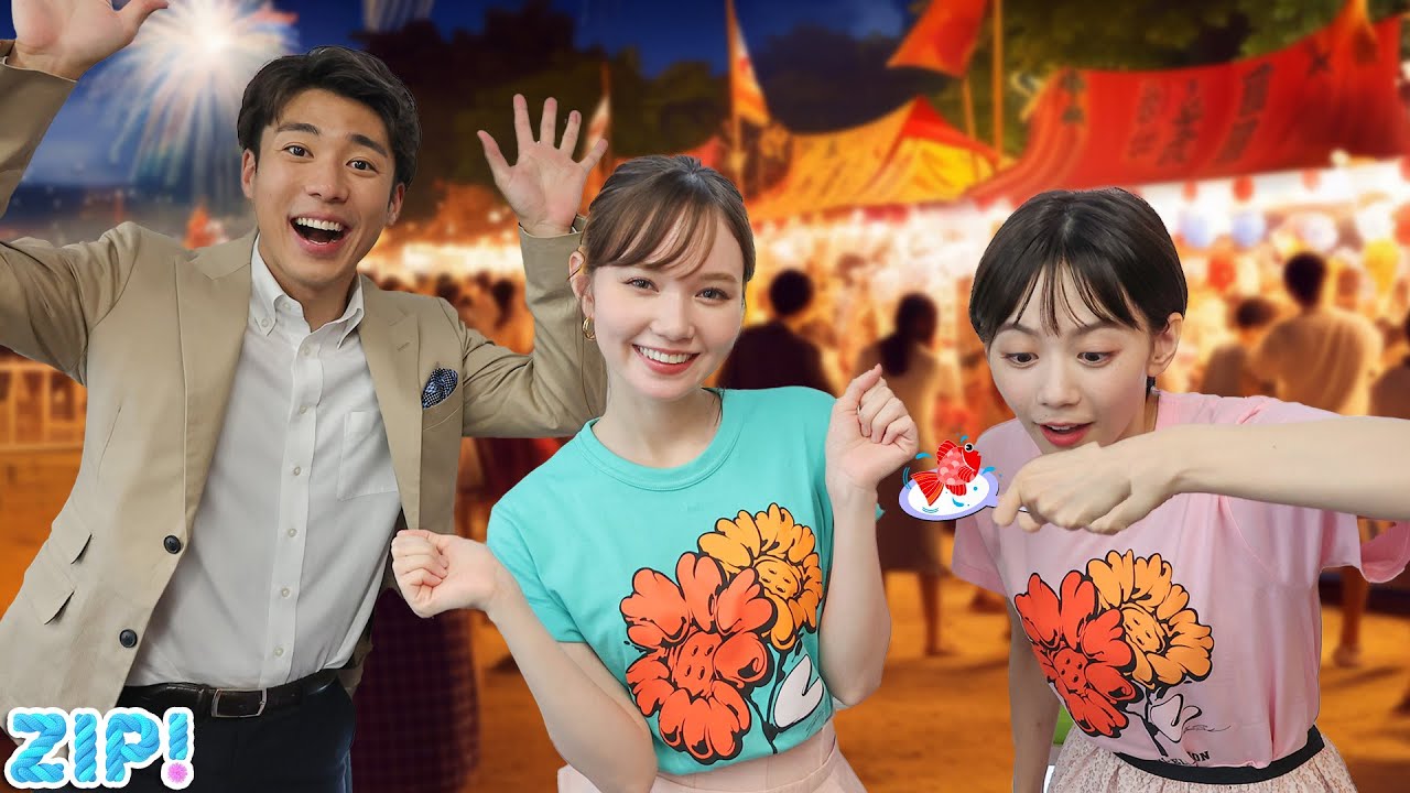 【お盆休み】夏祭りに一緒に行くとしたら…モリスケさん、やんも、まこちゃん、北脇…あなたは誰にする？★山﨑誠、石川みなみ、マーシュ彩