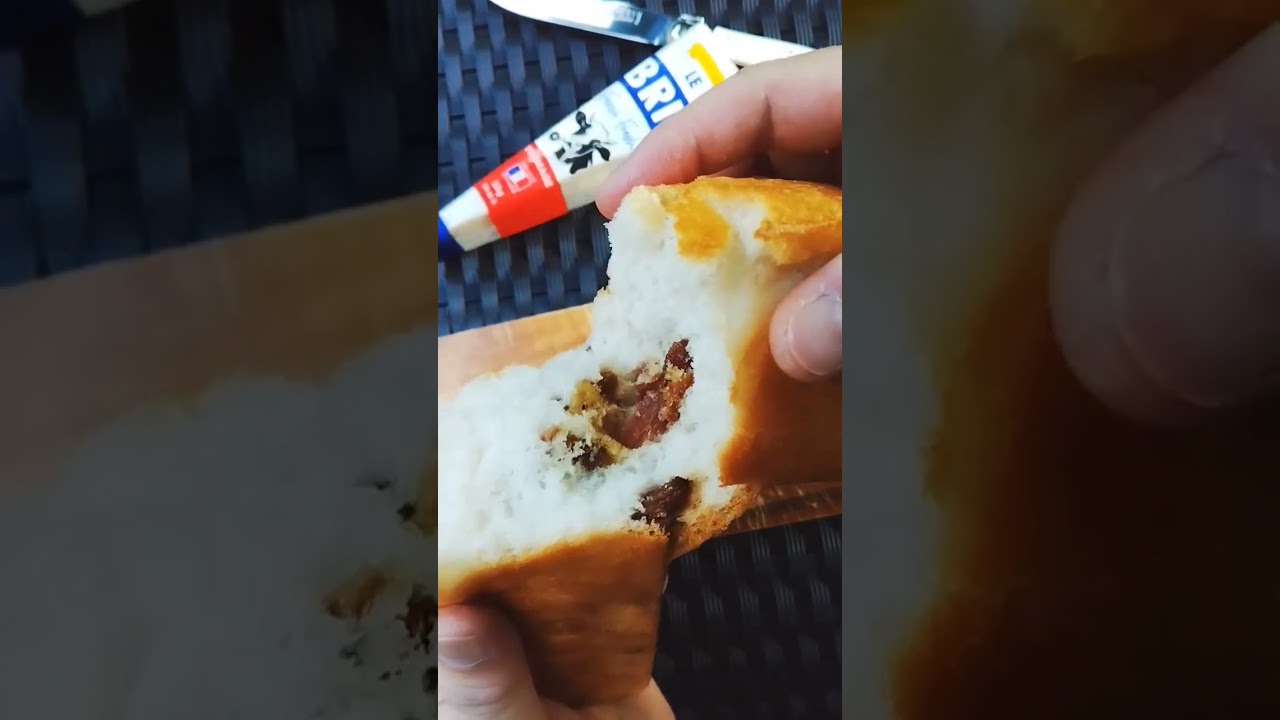 お家のお米でレーズン食パン、焼けました！