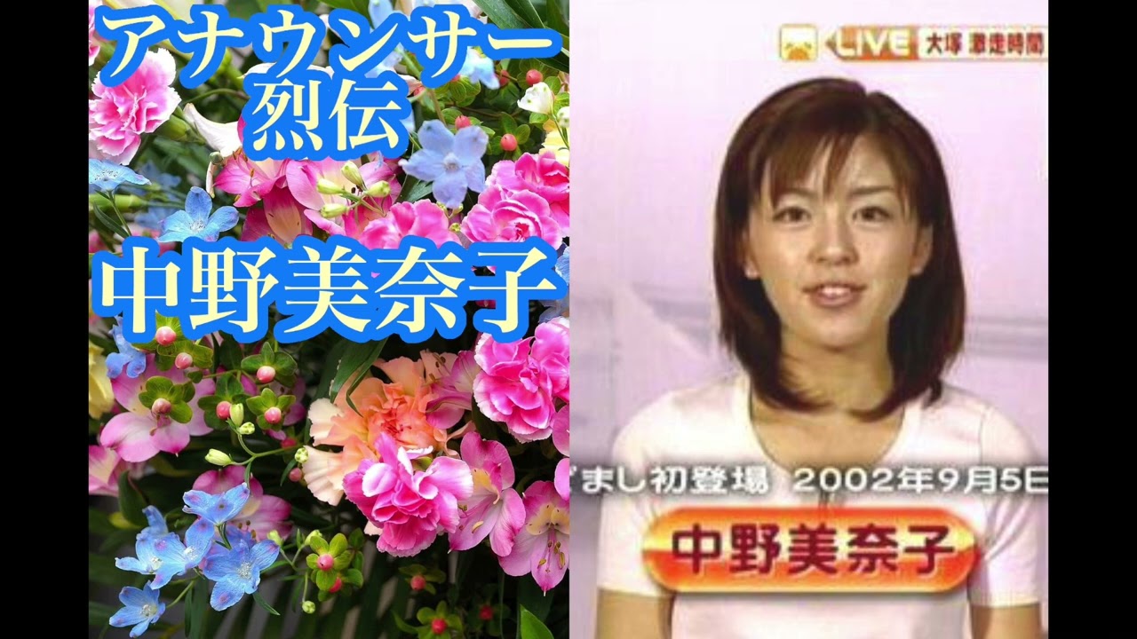 中野美奈子【アナウンサー烈伝】【朗読】【睡眠導入】