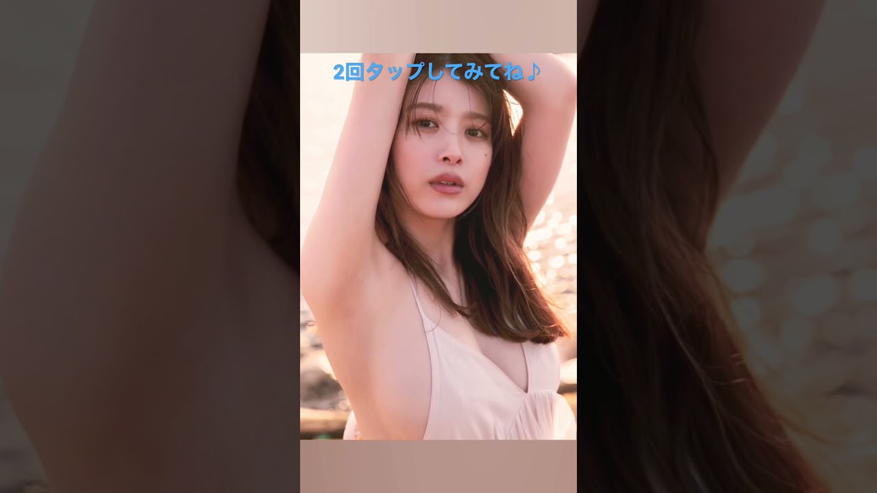 【馬場ふみか】はみ出る横乳がたまらない