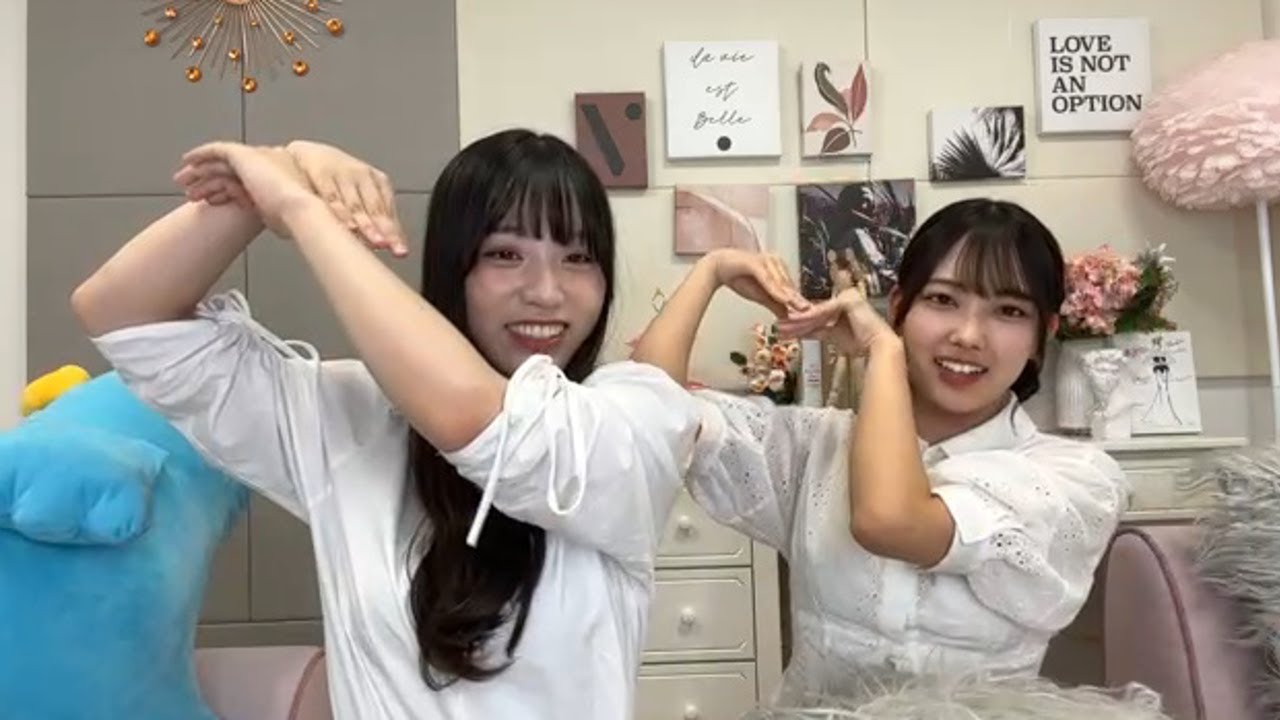 【日向坂46】清水理央・岸帆夏 SHOWROOM 2023-08-08