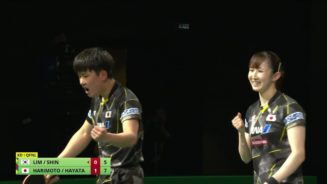 【準々決勝】 張本智和/早田ひな vs イム・ジョンフン/シン・ユビン［日本語実況解説］｜世界卓球2023南アフリカ 混合ダブルス