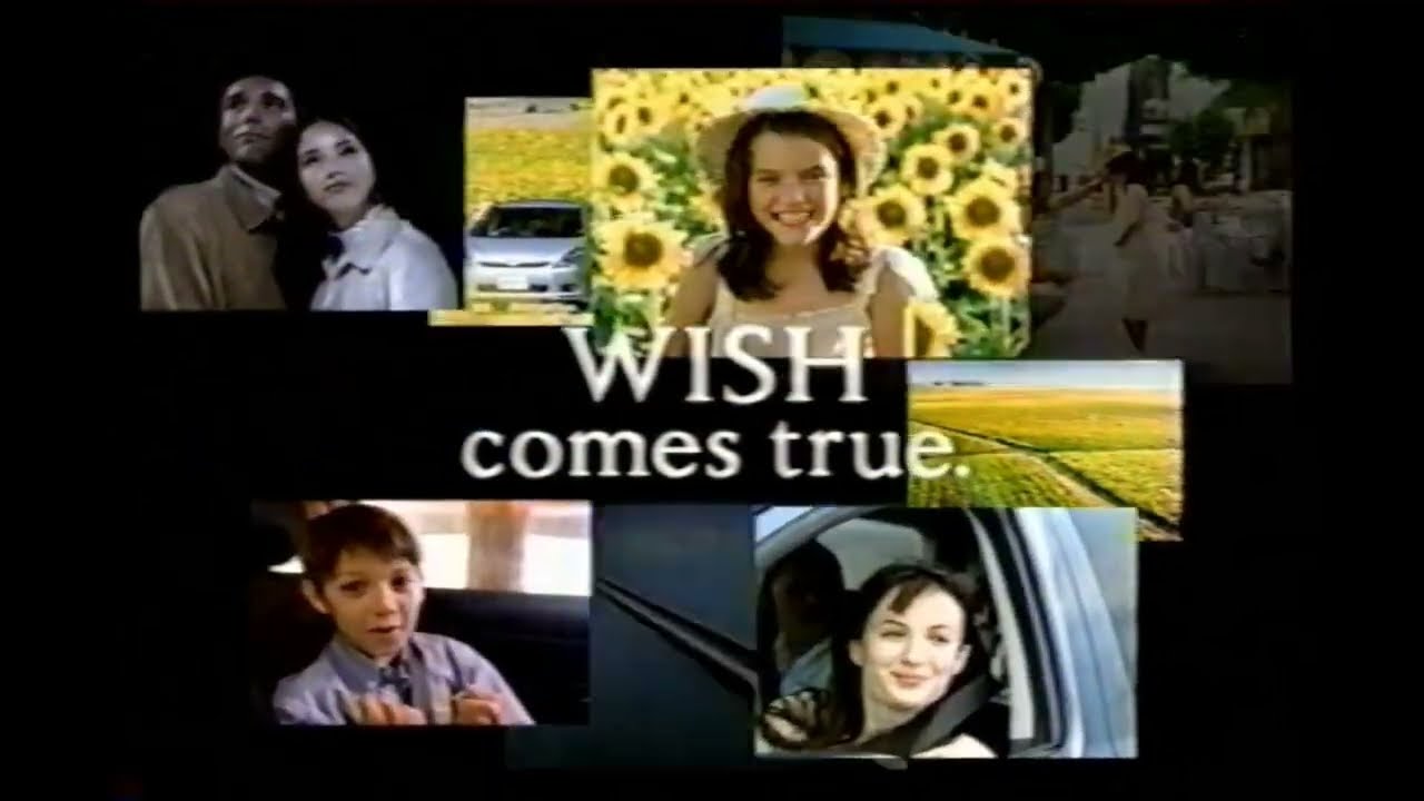 【懐かしいCM】WISH　ウイッシュ　トヨタ　2003年　Retro Japanese Commercials