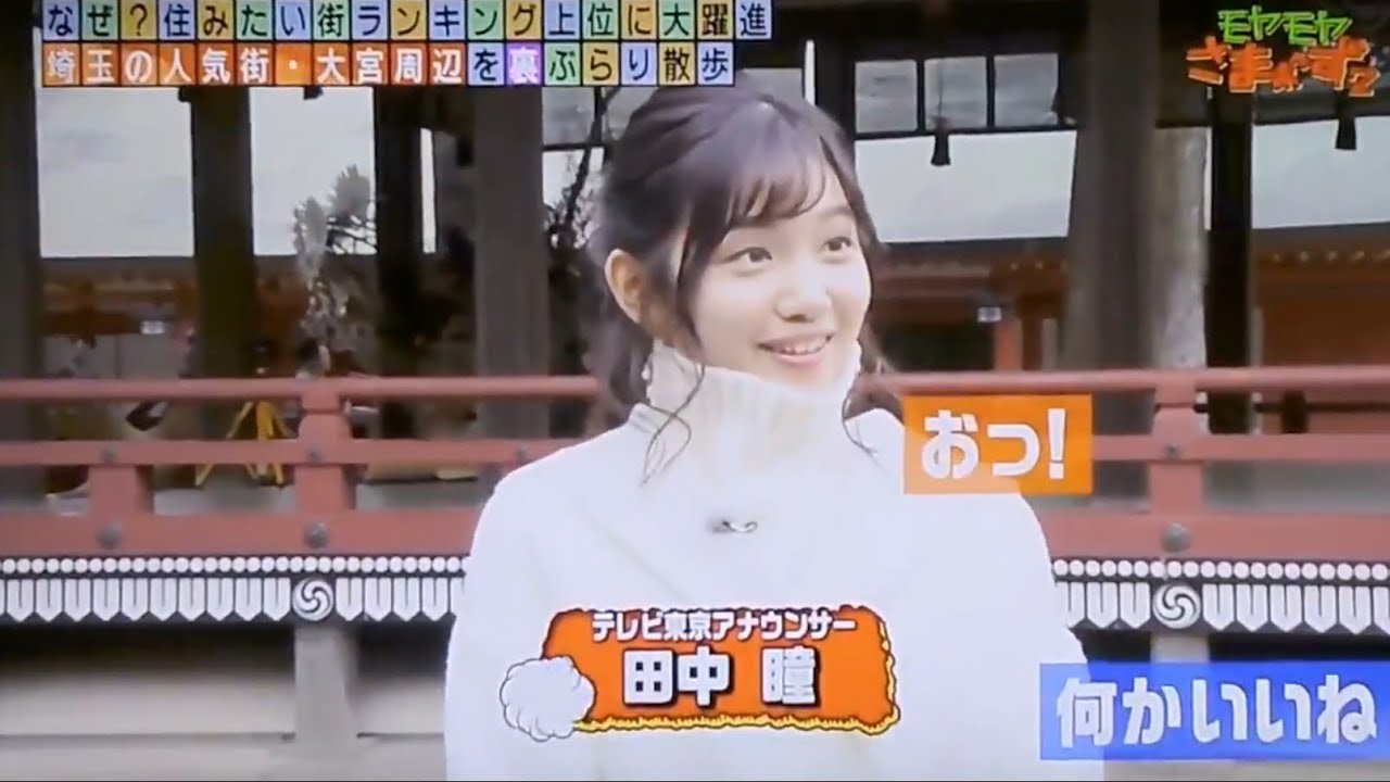 モヤさま なんか勘違いしちゃった田中瞳アナww