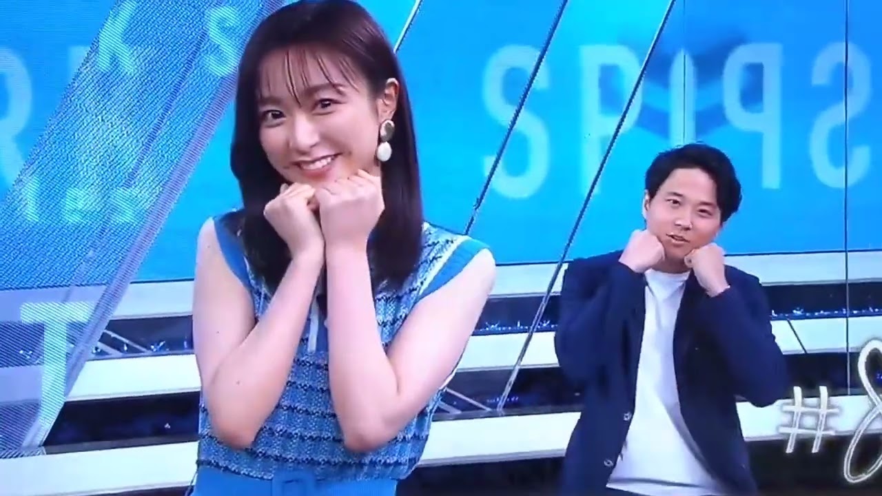 佐久間みなみアナ　スマイル