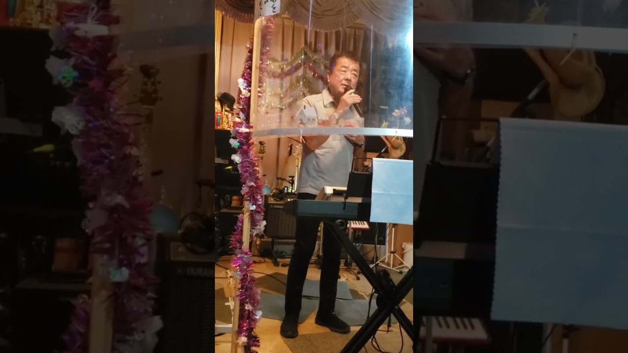 愛鍵♬秋元順子さんの曲♬カラオケ喫茶いちばん星企画。気軽に３０分ライブにて。お客様マサヒサさん歌唱♬　７月７日㈮　よろしかったらチャンネル登録よろしくお願い致します。