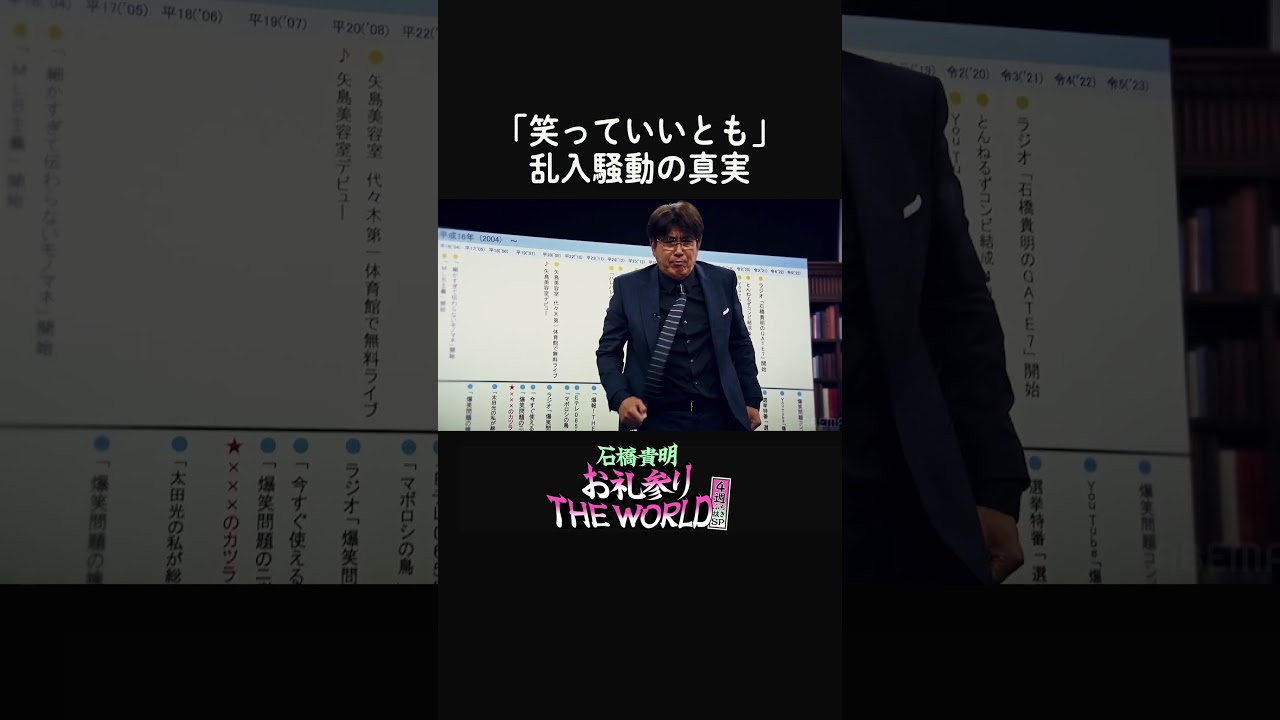 #爆笑問題 #太田光 と語る、「#笑っていいとも 」乱入騒動の裏話！？ #石橋貴明 #とんねるず #shorts