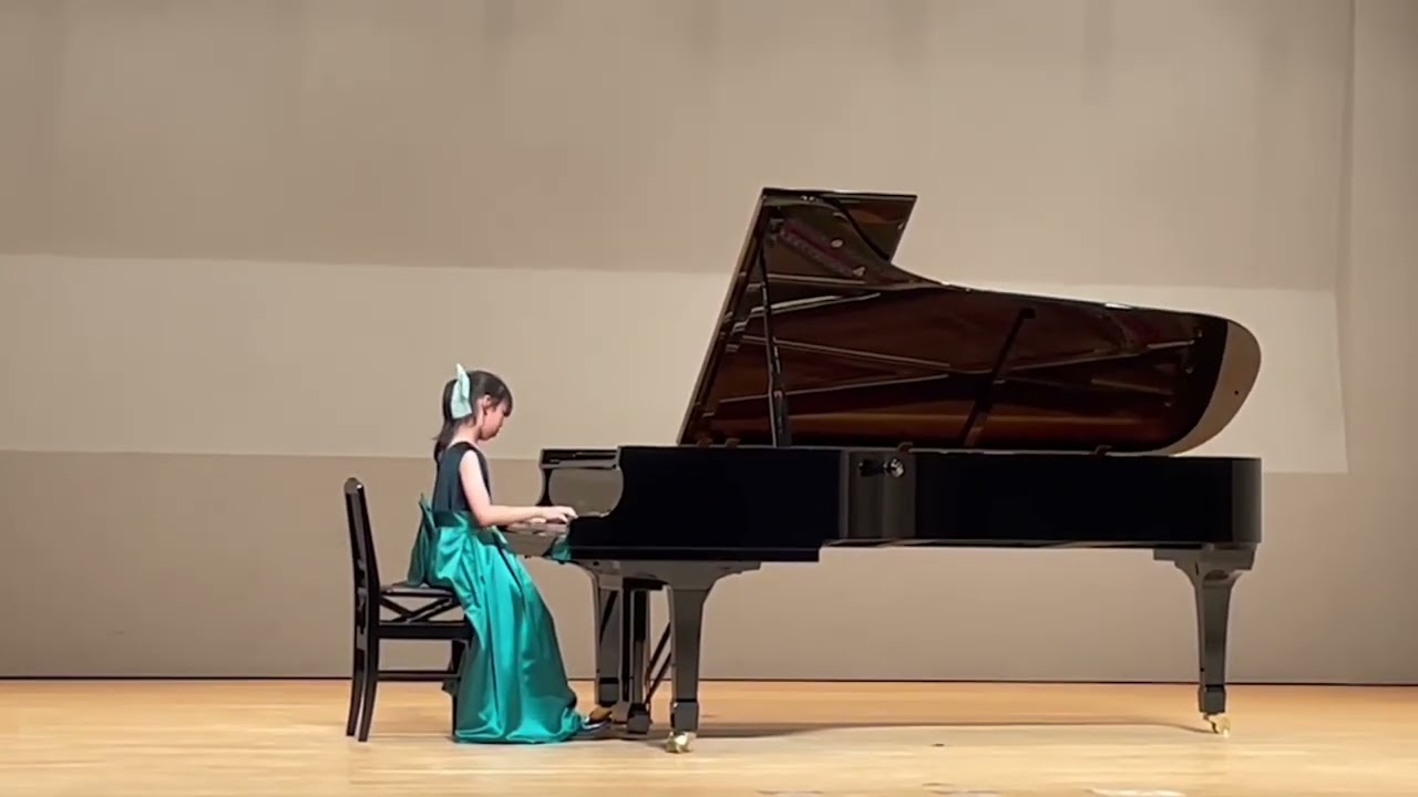 コンクール予選通過 ショパン：ワルツ 第10番 ロ短調 Op. 69-2  小4