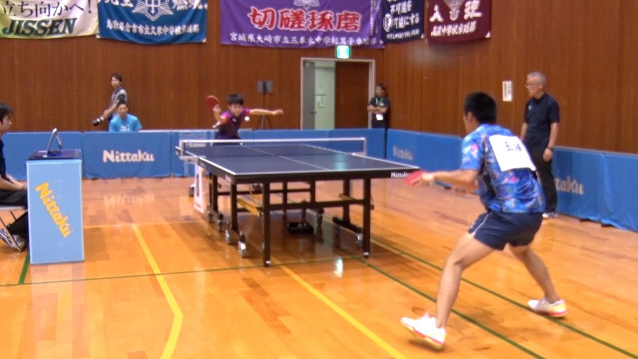 第54回全国中学校卓球大会ハイライト Day2｜男女個人戦 3回戦・4回戦