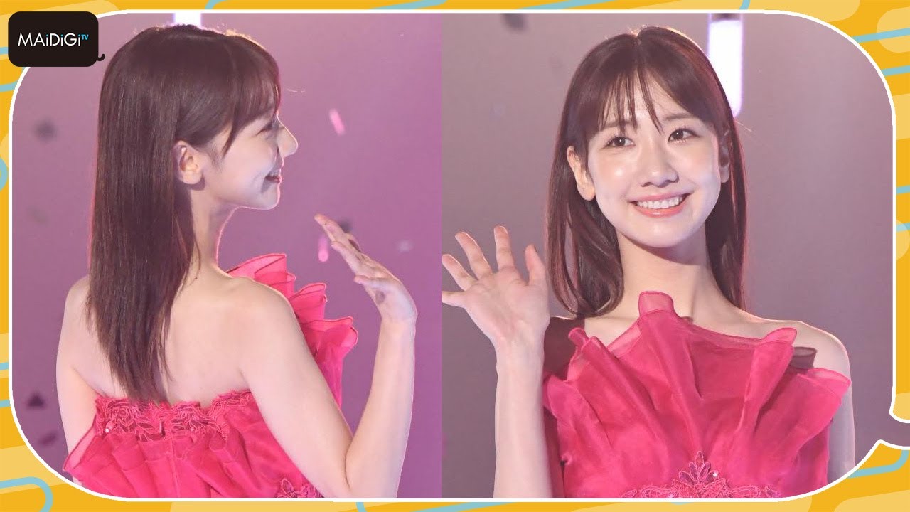 柏木由紀、華やかドレスで大胆美背中　13年ぶりTGC「すごく緊張しました」【TGC2023A／W】