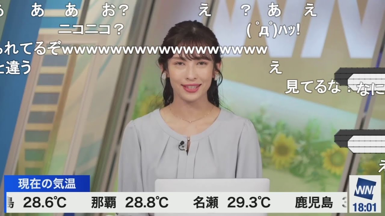【山岸愛梨】ニコ生コメントを拾うあいりんと動揺するコメ欄 ニコ生コメント付き