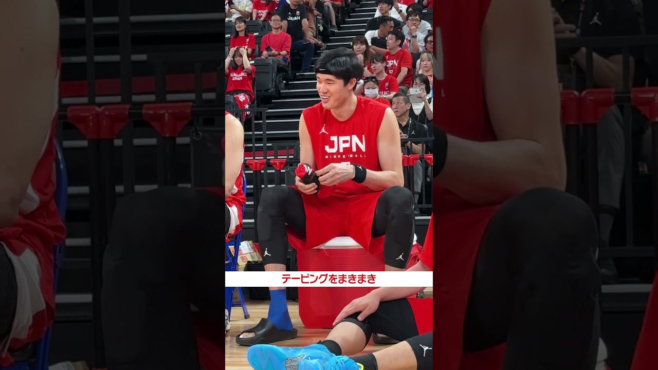 #渡邊雄太 はタオル投げにもこだわる男 ベンチで遊び始めるやんちゃな一面も #shorts