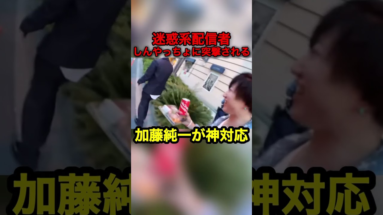 しんやっちょに突撃され神対応する加藤純一