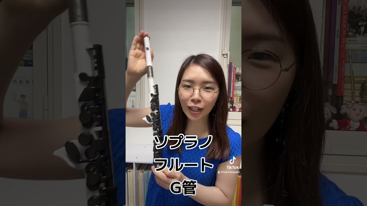 【何個知ってる？】色々なフルートとピッコロを比較！ #フルート #ピッコロ #flute #piccolo