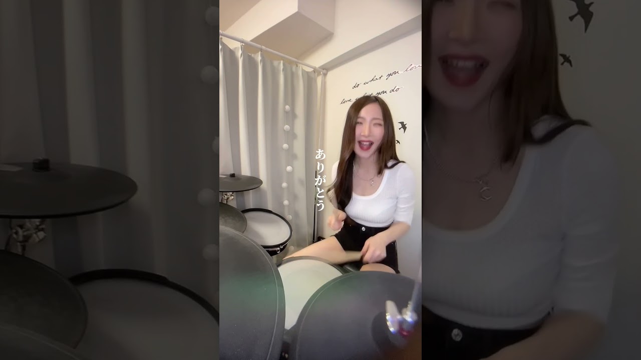 【 紅蓮華 / LiSA 】叩いてみた！(アレンジしてます！) #drumcover #drum #ドラマー #ドラム女子 #紅蓮華 #lisa #鬼滅の刃