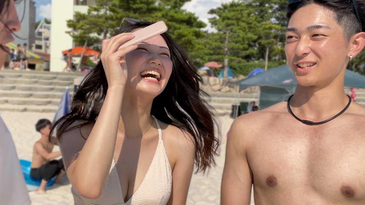 『ヤりたいから逆ナンした//』海でヤバすぎる美女と遭遇したwww