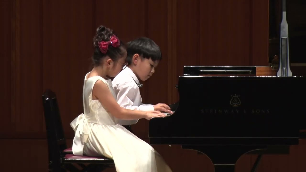 2023ピティナコンペ全国大会　連弾初級A　23番　銀賞　河西 泉成、塩﨑 葵唯