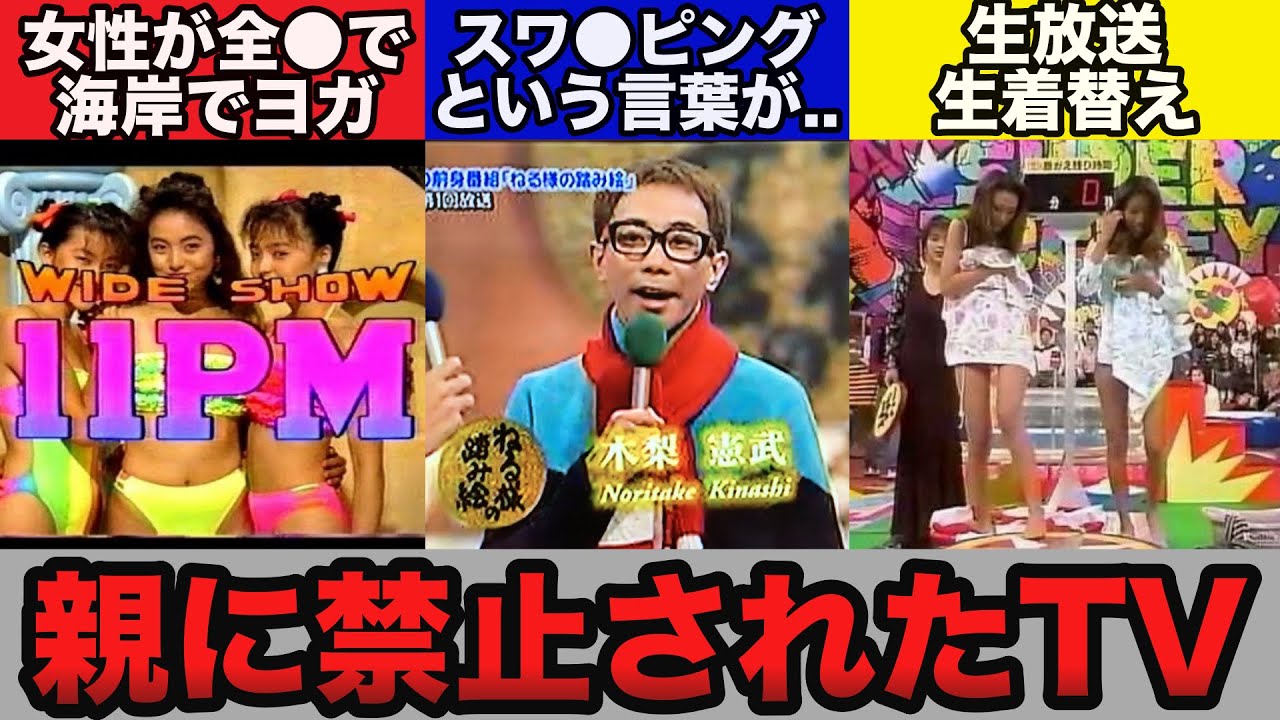 【ゆっくり解説】昔.親に禁止されていたヤバいテレビ番組6連発に一同驚愕