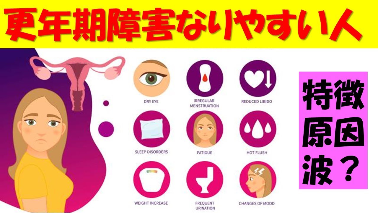 更年期障害になりやすい人は更年期障害の波がある。エストロゲンのゆらぎの関係について解説します。