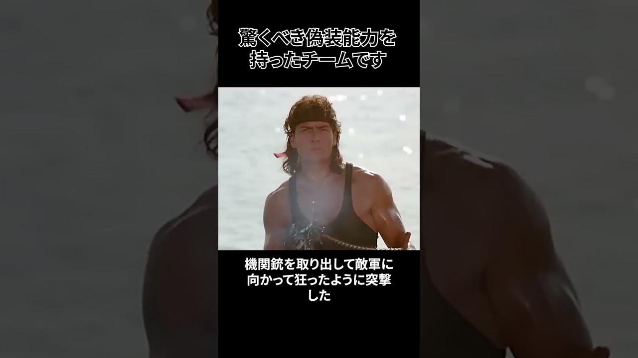 驚くべき偽装能力を持ったチームです