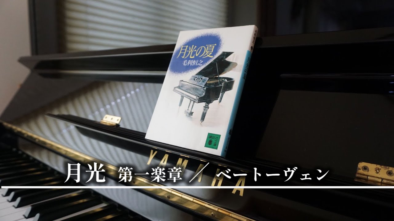 【ピアノ】月光 第１楽章／ベートーヴェン ( Moonlight sonata 1st movement / L.van Beethoven )