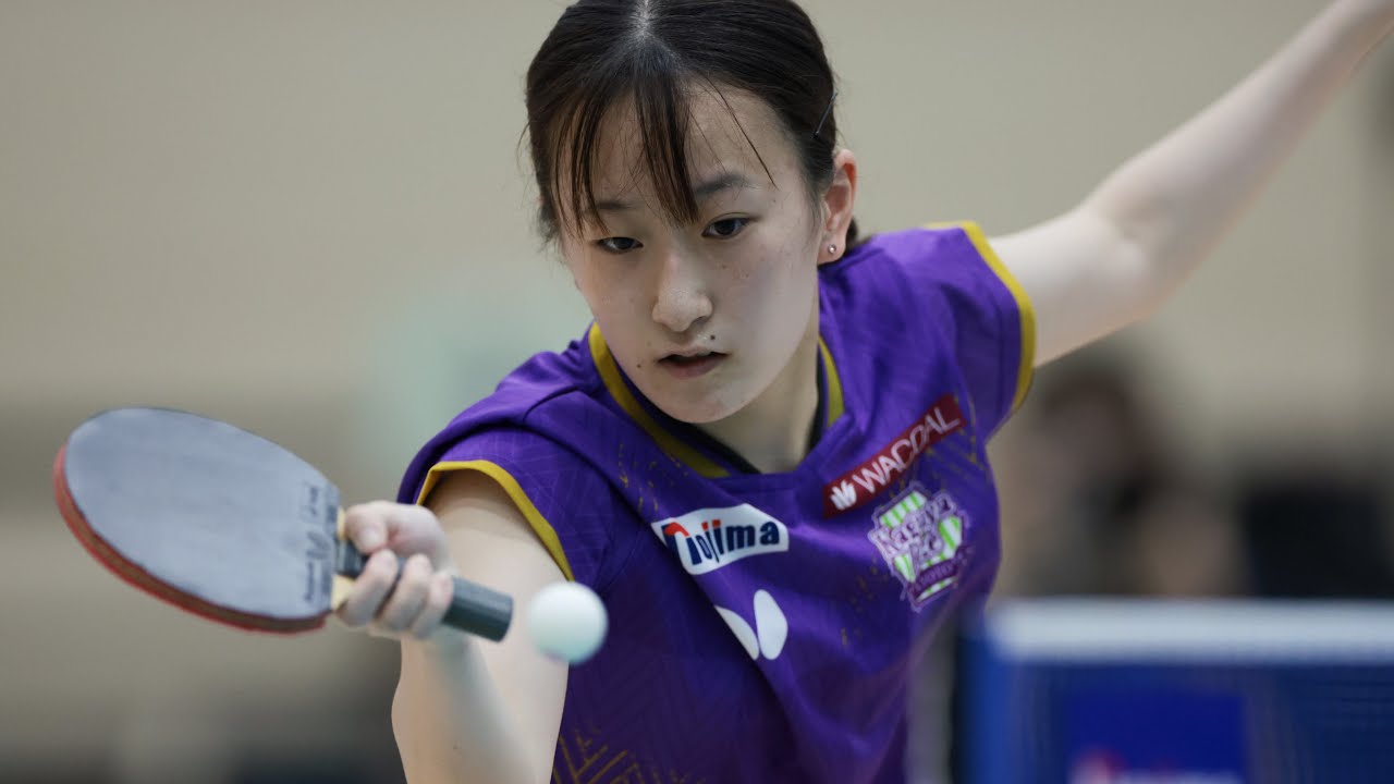 長﨑美柚 vs 田村美佳 木下アビエル神奈川 vs 京都カグヤライズ TリーグNOJIMA CUP2023 女子1回戦 第1コート 第4試合 2023年06月17日【卓球 Tリーグ公式】