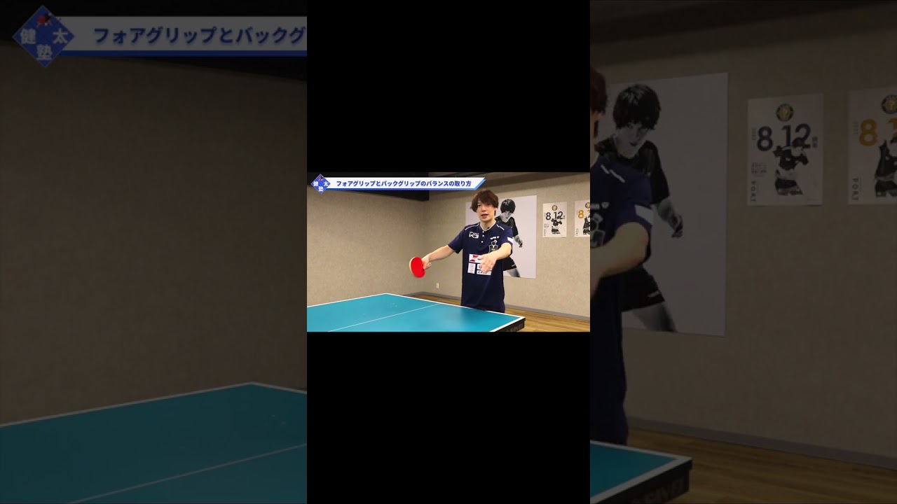 【ワンポイントレッスン#67】フォアとバックのグリップ解説‼︎#shorts