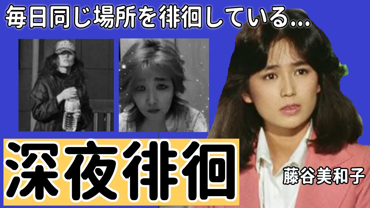 藤谷美和子が髪もボサボサで毎日同じ場所を徘徊している真相に一同驚愕...！プッツン女優に襲った難病の正体や離婚して慰謝料をもらうために結婚していた真相に言葉を失う...