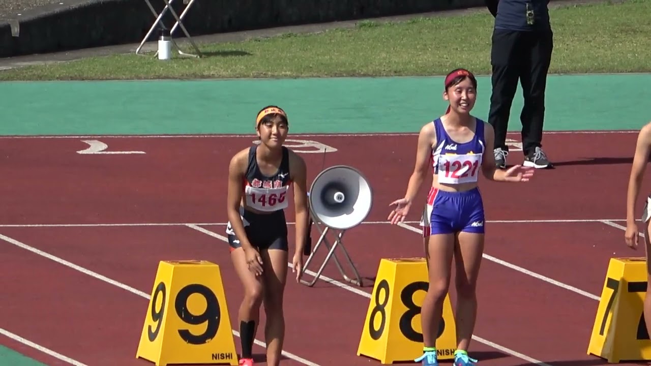 20230915142820宮崎県高校新人大会女100ｍＨ決勝 大槻 桃子2(宮崎大宮)15"06