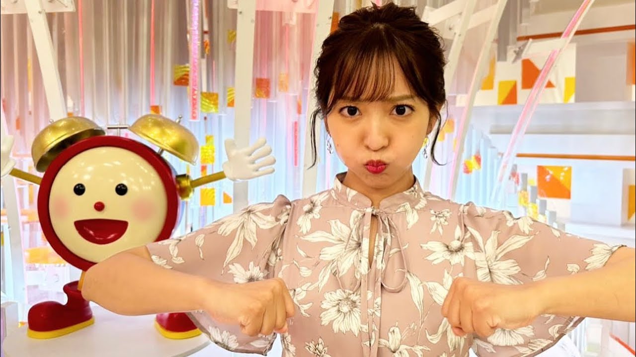 藤本万梨乃アナ(Marino_Fujimoto)2023.9.28のスマイルチャージ※代役