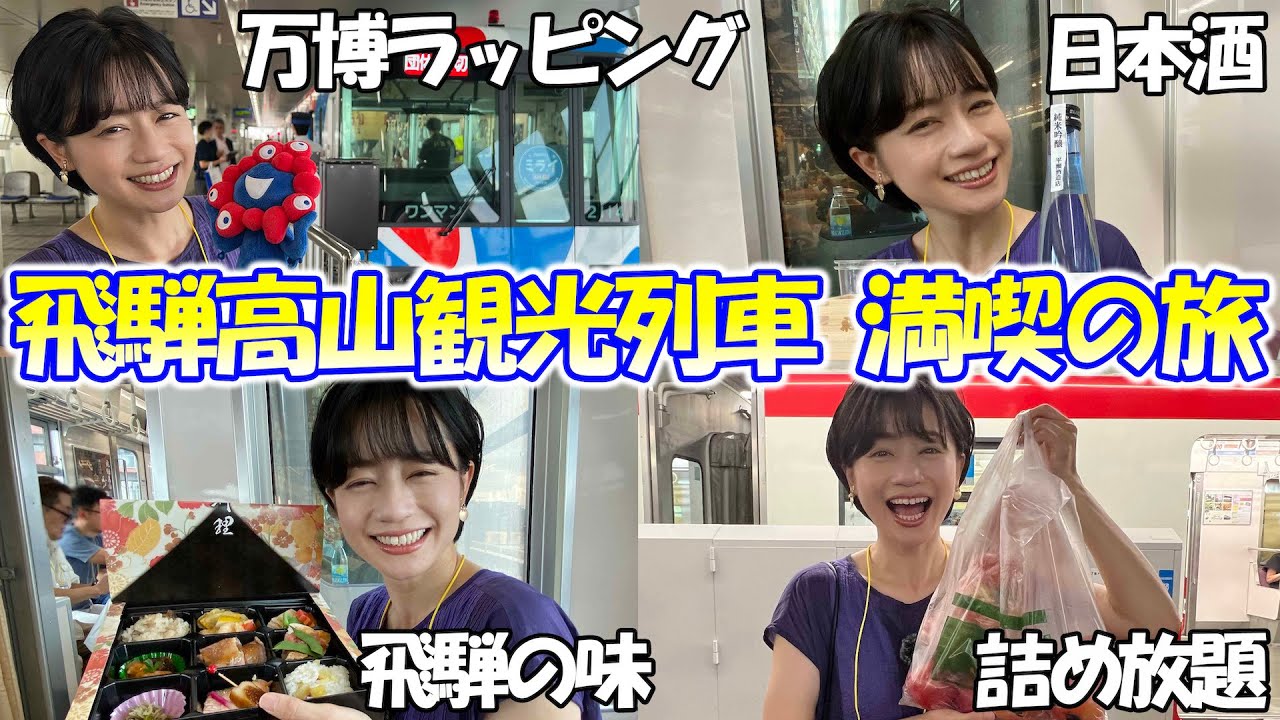 【観光列車】飛騨高山の味を大阪で味わってきました！【大阪モノレール】