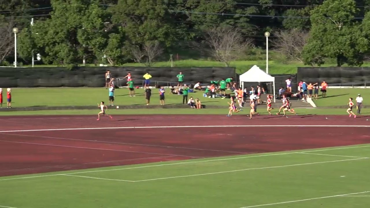 20230924162856宮崎強化記録会共女4×100ｍＲ2組 宮崎県U16選抜49"32：伊東 裕凜(2)・赤星 未來(3)・足立 琉華(3)・岩切 理花(3)