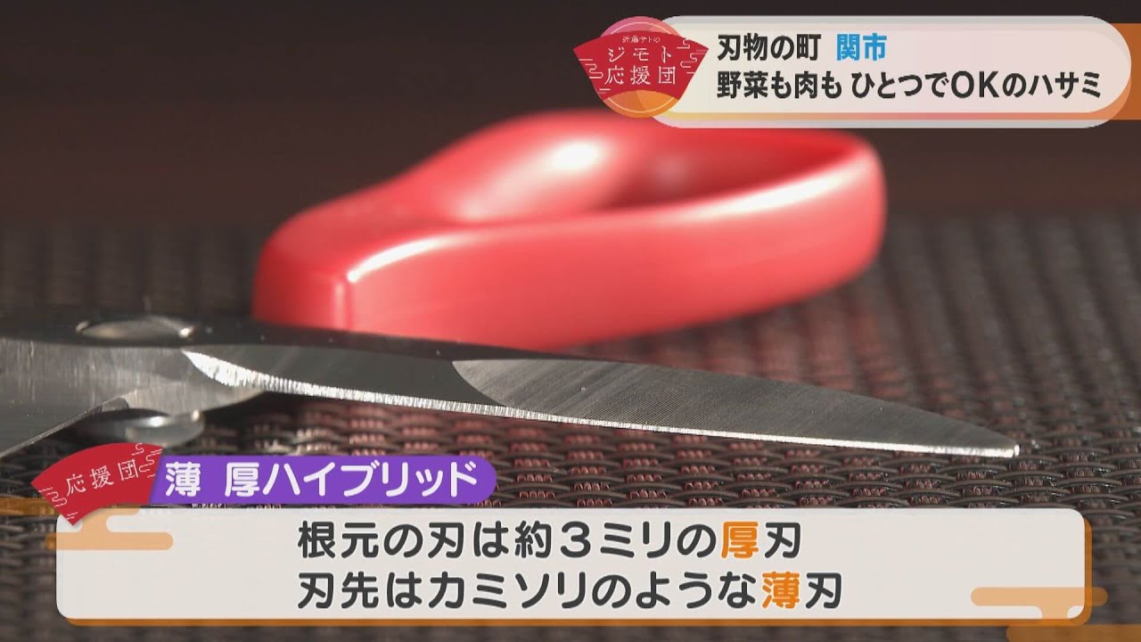 近藤サトも感動！これ一本で野菜も肉も色々切れる「キッチンバサミ」【近藤サトのジモト応援団】