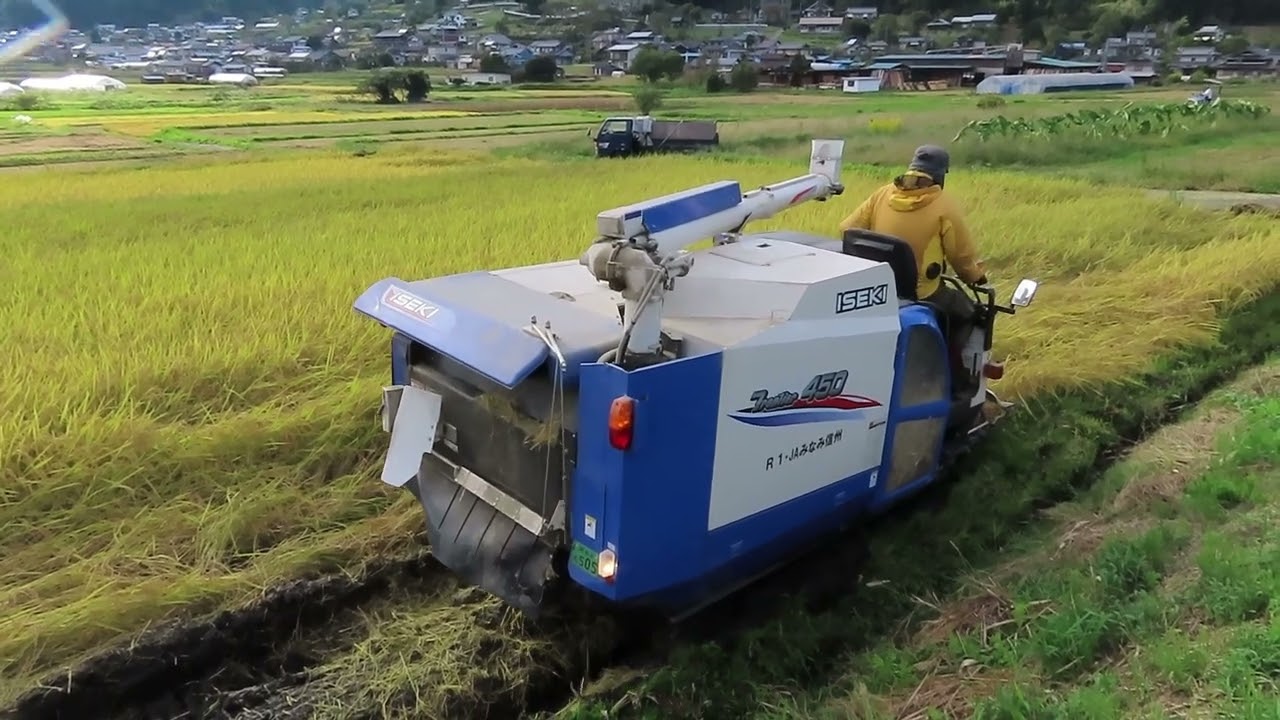 2023,10ちょっと軟な稲刈り ‐ Clipchampで作成