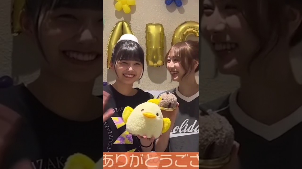 弓木奈於のドッキリに気づかない五百城茉央