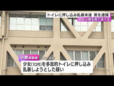 10代少女を公園のトイレに押し込み乱暴しようとした疑い 40歳男逮捕 少女は隙を見て逃げ出し家族が通報