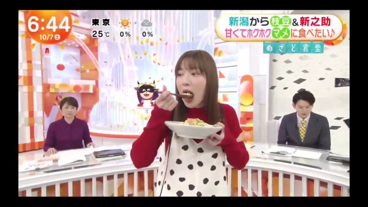 【阿部華也子・めざましどようび】『めざど食堂』