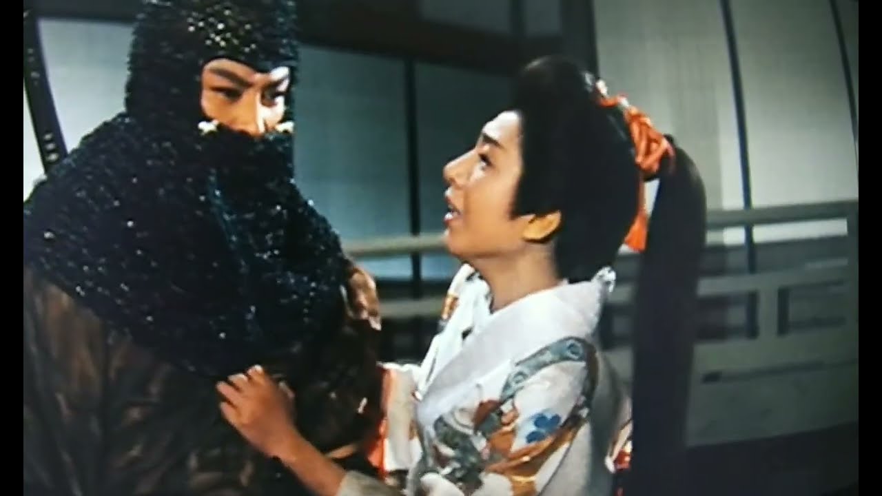 赤い影法師６#大川橋蔵#木暮実千代#大川恵子#大河内伝次郎#近衛十四郎