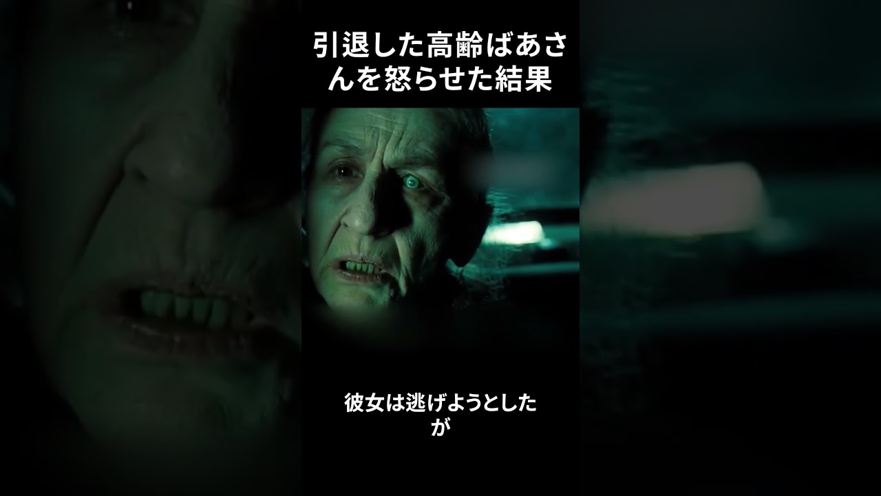 引退した高齢ばあさんを怒らせた結果