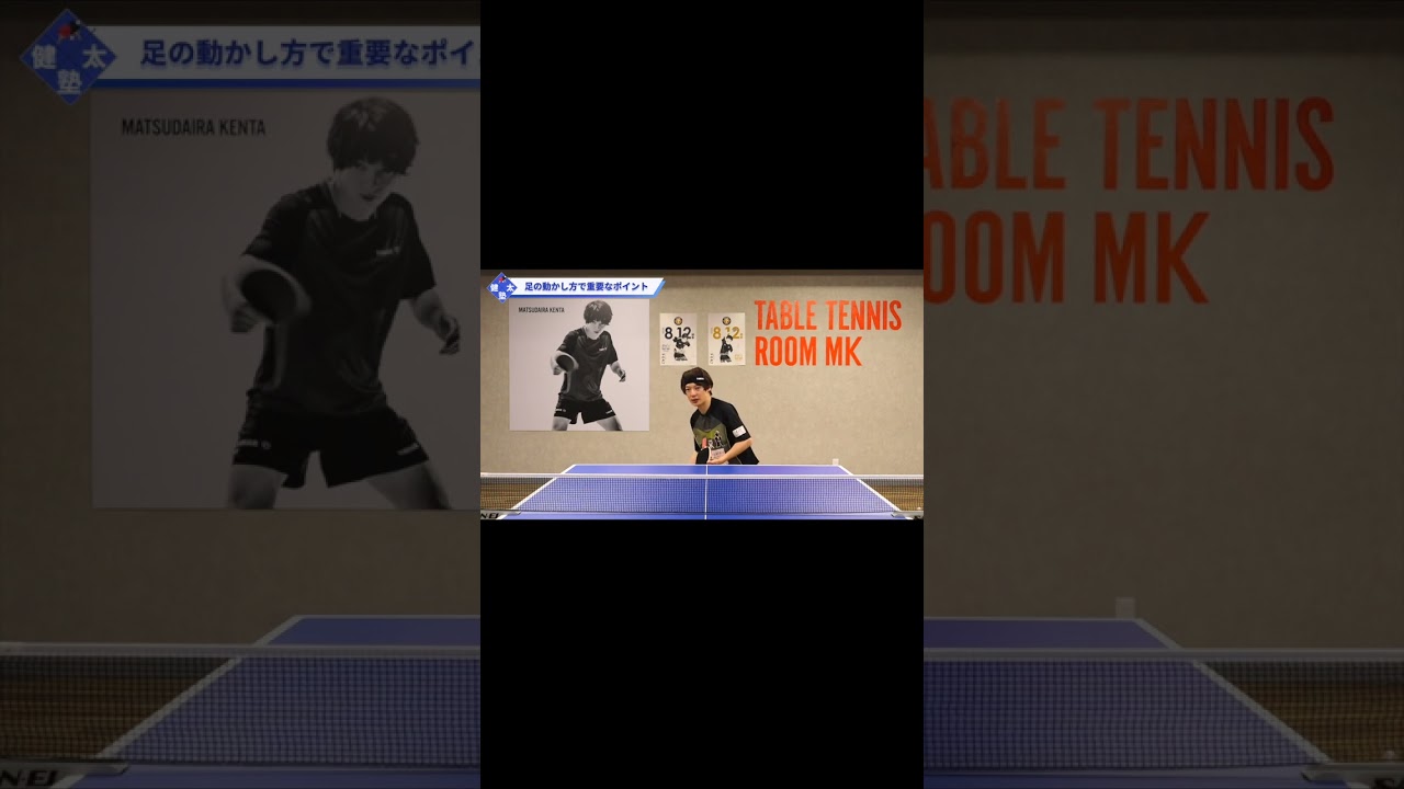 【ワンポイントレッスン#70】浅いボールがきたときの足の動かし方解説#shorts