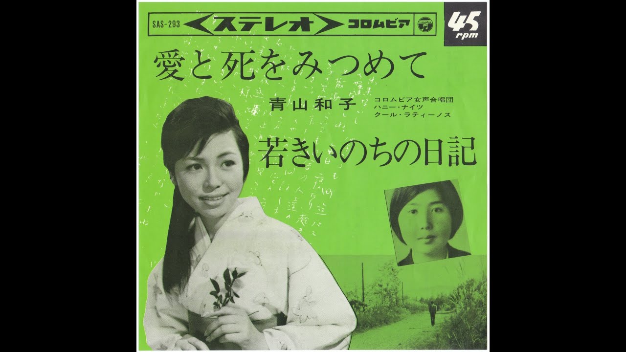 愛と死をみつめて　若きいのちの日記　　青山和子