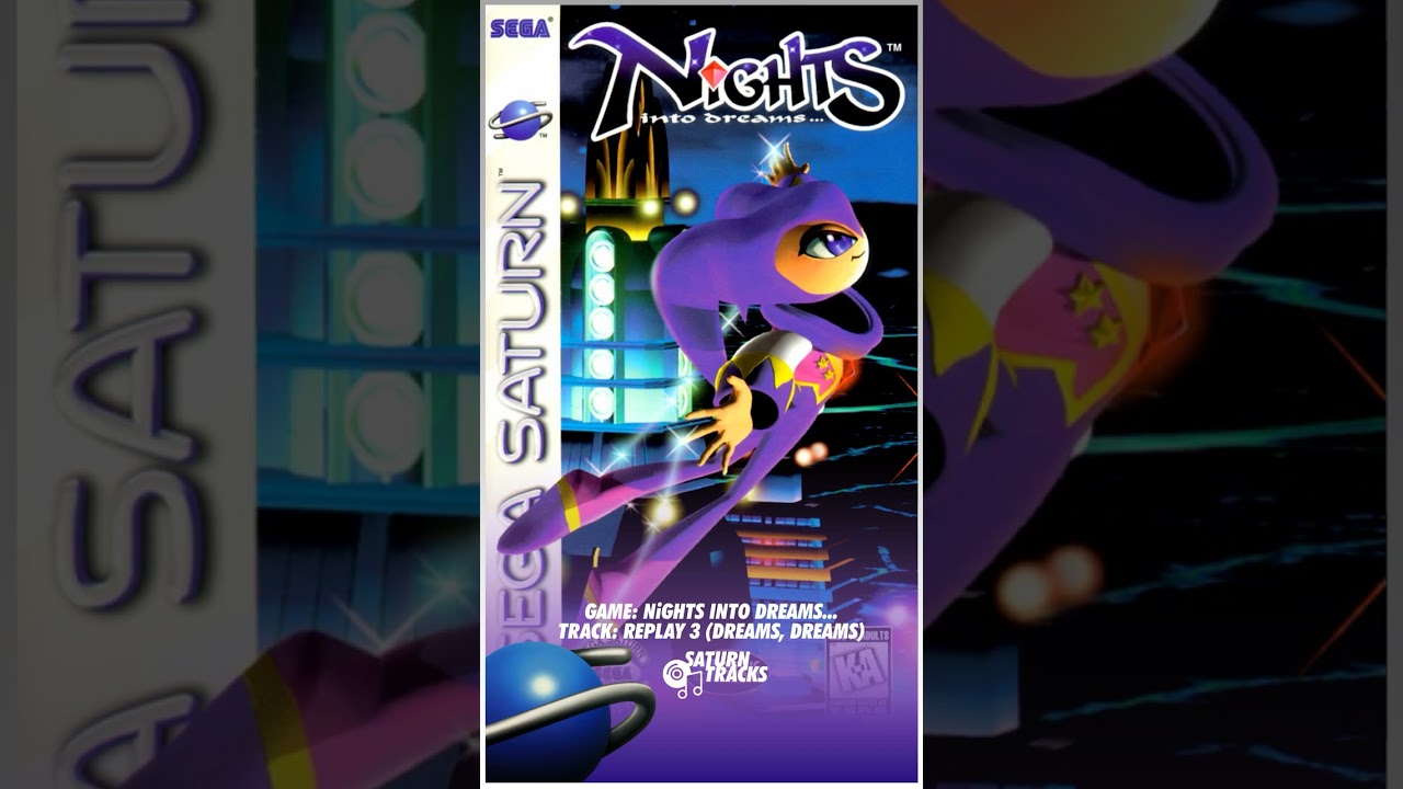 SEGA SATURN MUSIC TRACKS / NiGHTS INTO DREAMS... / REPLAY 3