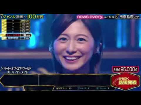 【熱唱ミリオンシンガー2023秋】市來玲奈 7ジャンルシンガー＜パートオブユアワールド/プレイバックPart2/山口百恵/セーラー服と機関銃/薬師丸ひろ子＞金曜ロードショー2023年10月27日