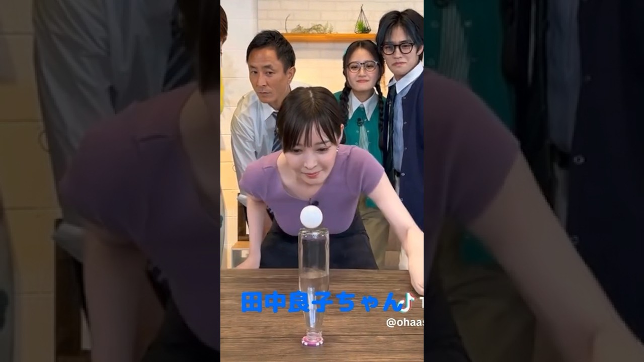 田中良子キャスターのおっぱい揺らしすぎ放送事故 #女子アナ #ytshort #ショート #アナウンサー #ytshorts #ショート動画 #テレビ朝日 #フジテレビ