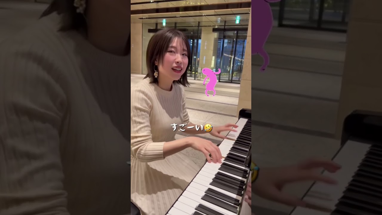 「エリーゼのために」をイケてる感じに弾いてみた結果 #fürelise #ベートーヴェン #ストリートピアノ