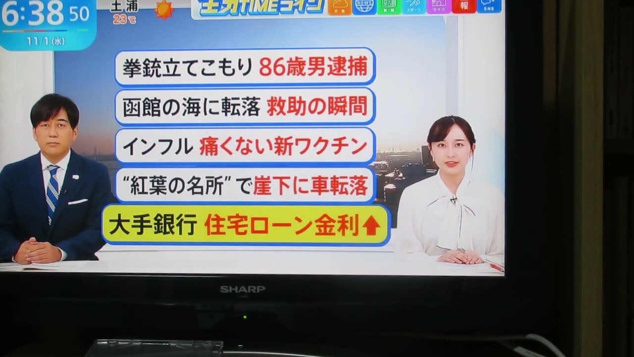 月曜日の安住紳一郎・宇賀神メグアナウンサー