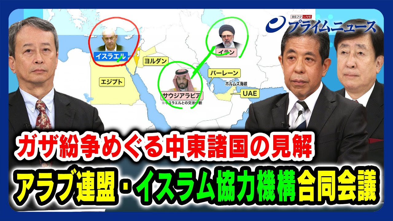 【アブラハム合意の功罪】アラブ連盟・イスラム協力機構合同会議 手嶋龍一×藤和彦×田中浩一郎 2023/11/14放送＜前編＞