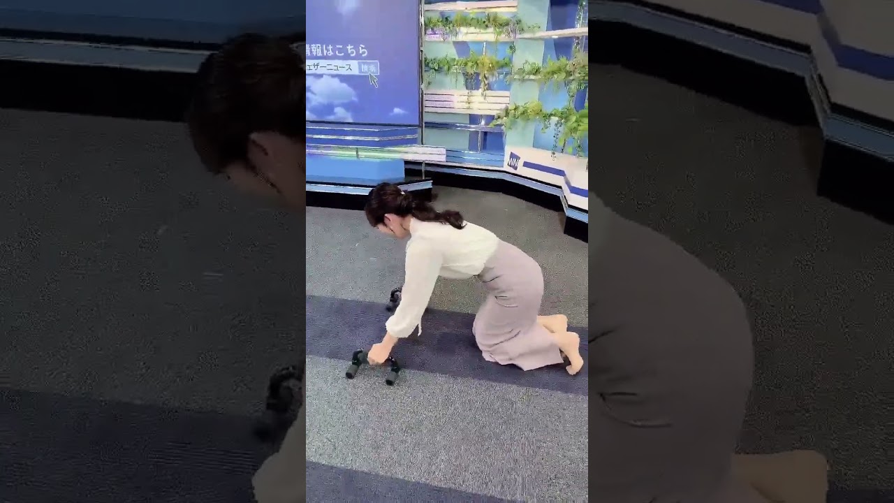 【山岸愛梨】プッシュアップバーをゲット✨
